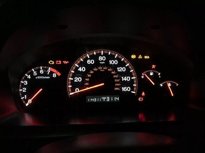 Приборная панель Хонда Аккорд 7