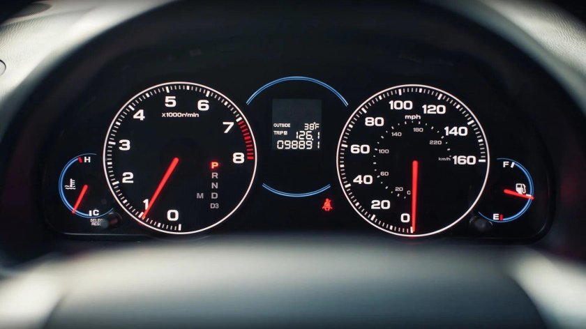 Acura TSX приборная панель