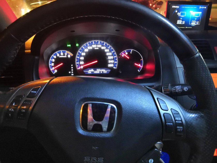 Приборка Honda Accord 7