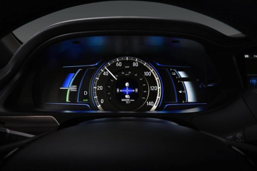 Honda Accord 2017 приборная панель