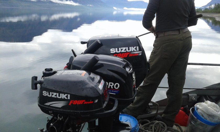 Лодочный мотор suzuki