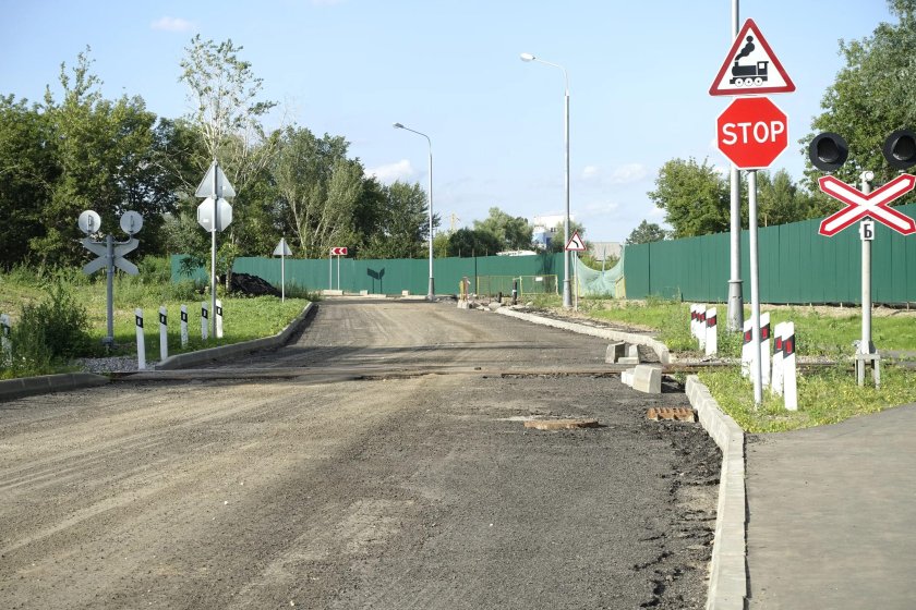 1.2 "Железнодорожный переезд без шлагбаума".