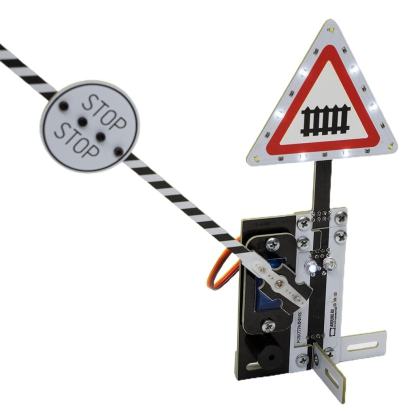 Знак шлагбаум