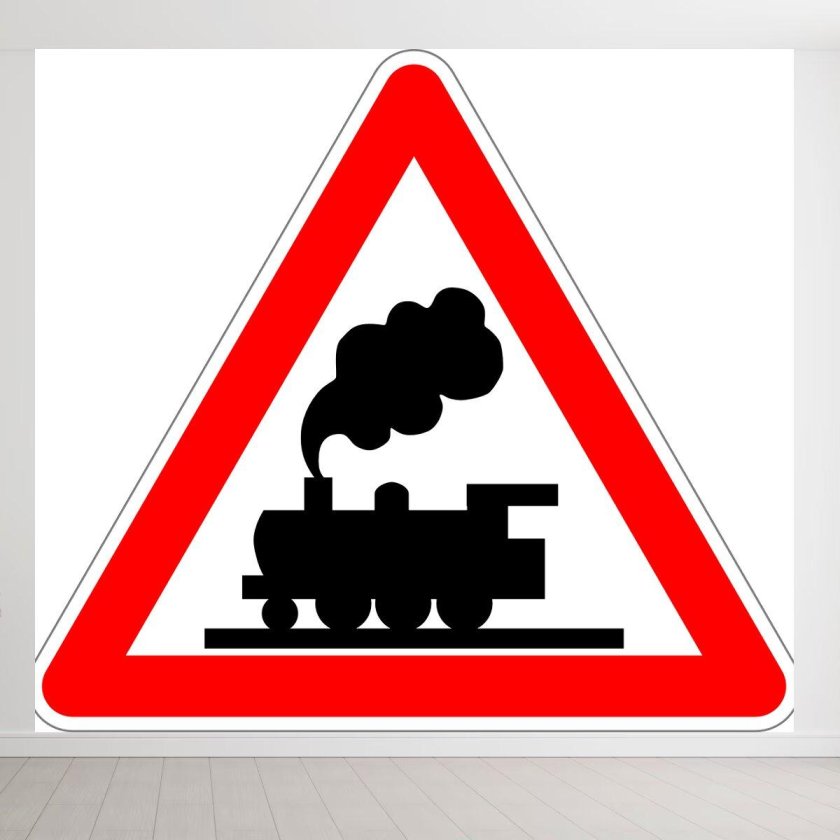 Дорожный знак переезд