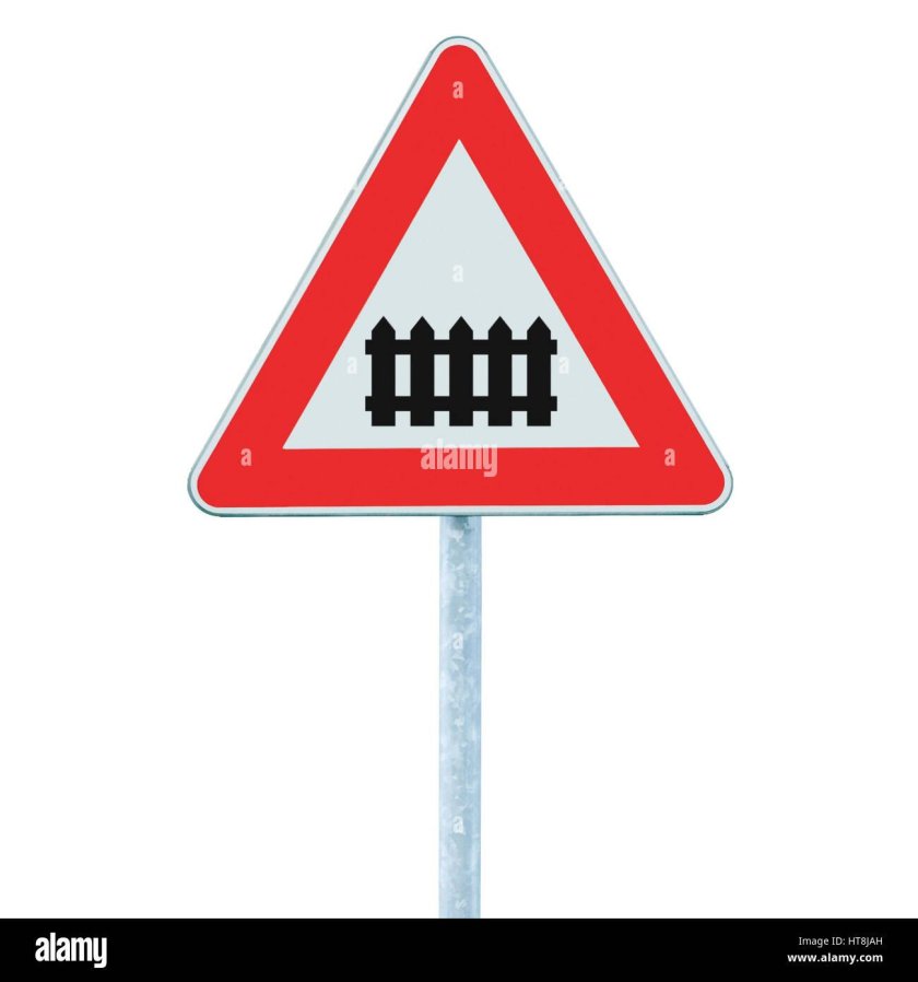 Дорожные знаки Железнодорожный переезд