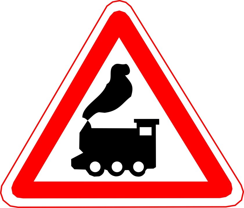 1.2 "Железнодорожный переезд без шлагбаума".