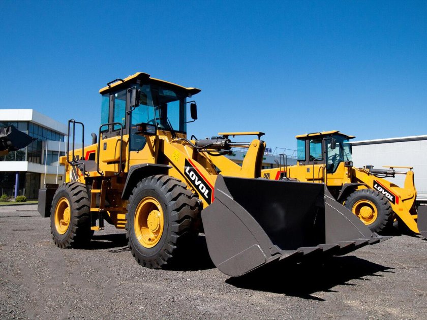 Фронтальный погрузчик xcmg