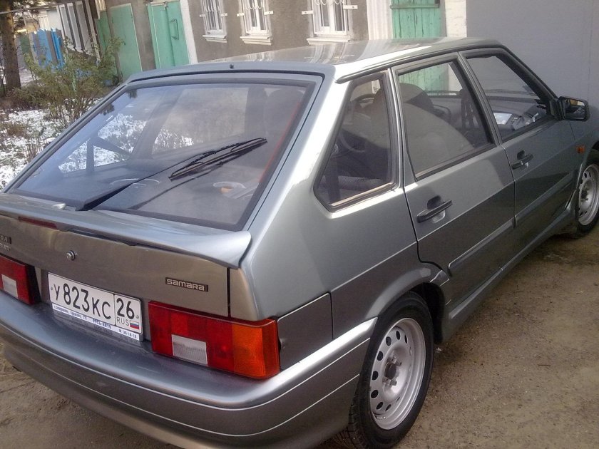 ВАЗ 2114 цвет мокрый асфальт