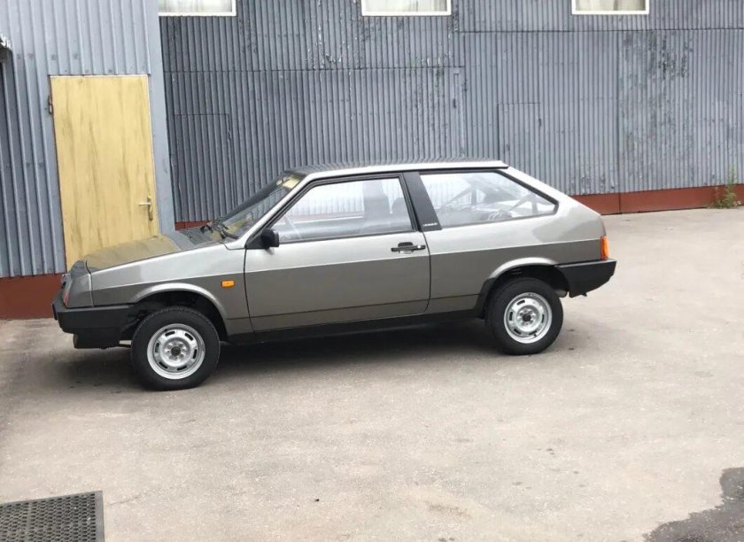 ВАЗ 2108 цвет мокрый асфальт