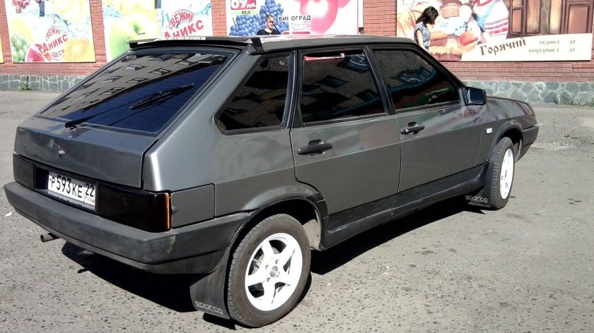 ВАЗ 2109 цвет мокрый асфальт