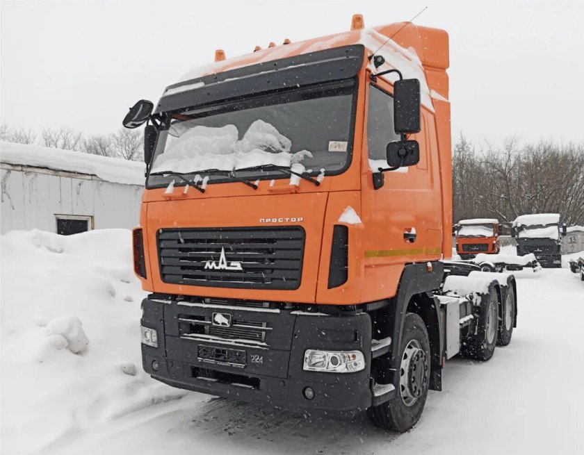 Седельный тягач маз