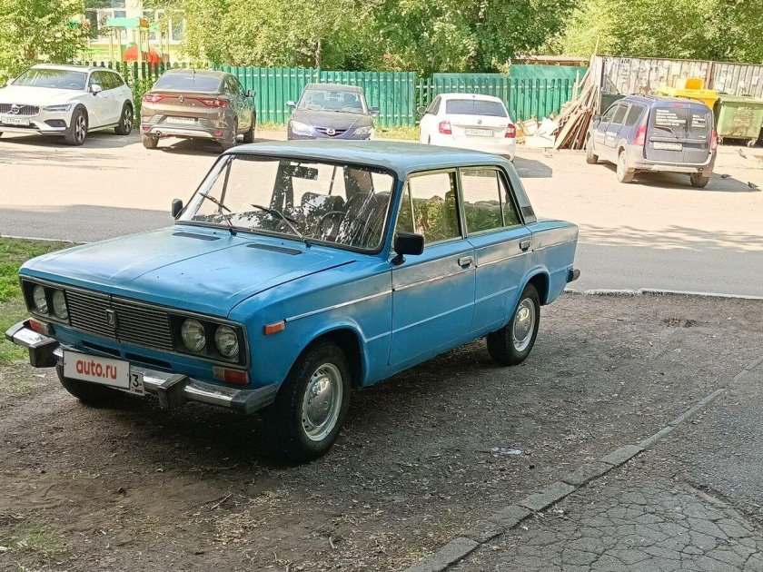 Ваз 2106 голубая