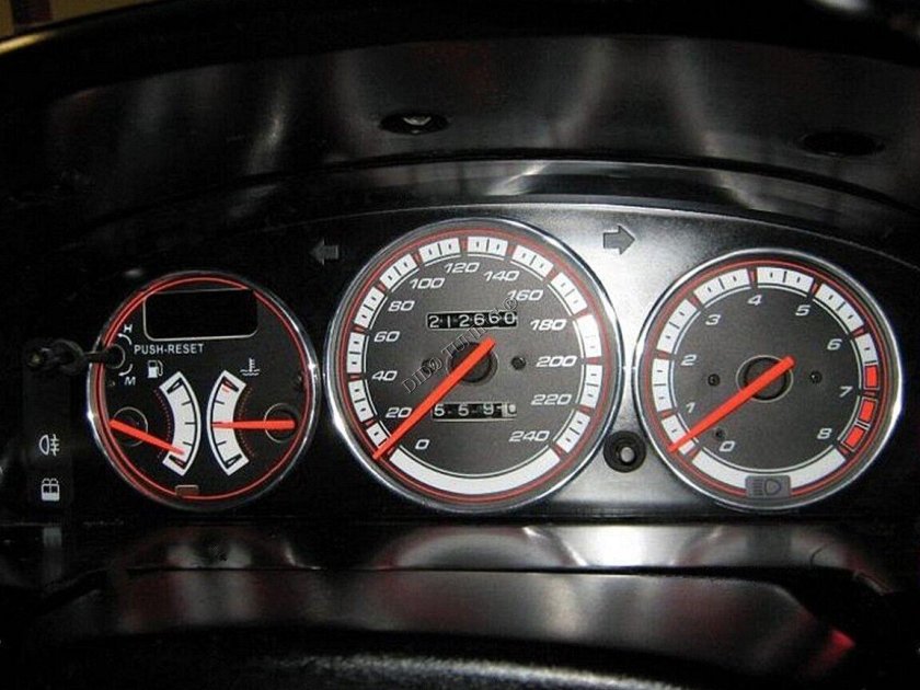 Приборная панель Мазда 323