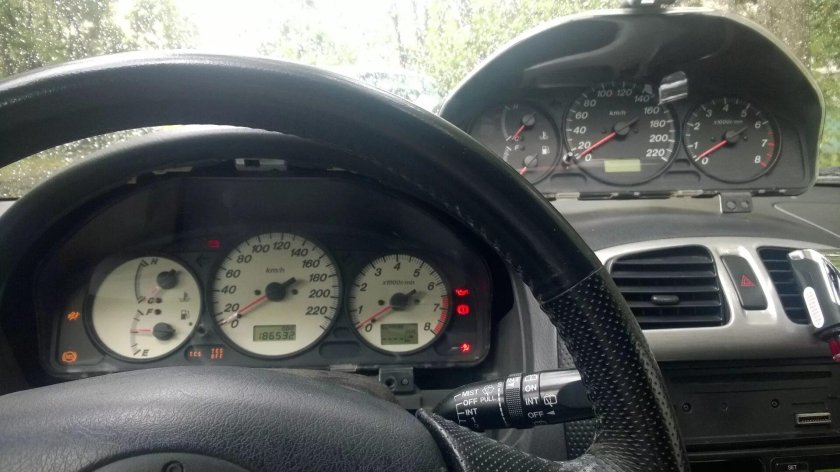 Панель приборов Мазда 323 1998