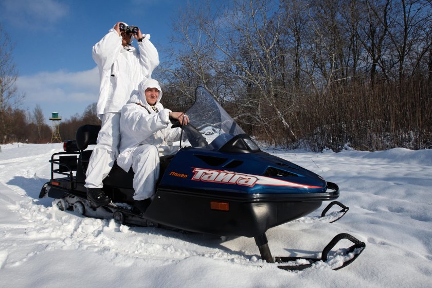 Снегоход Барс пограничный