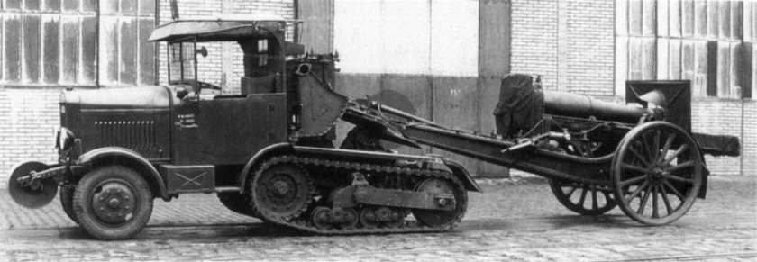 Артиллерийский тягач шнейдер