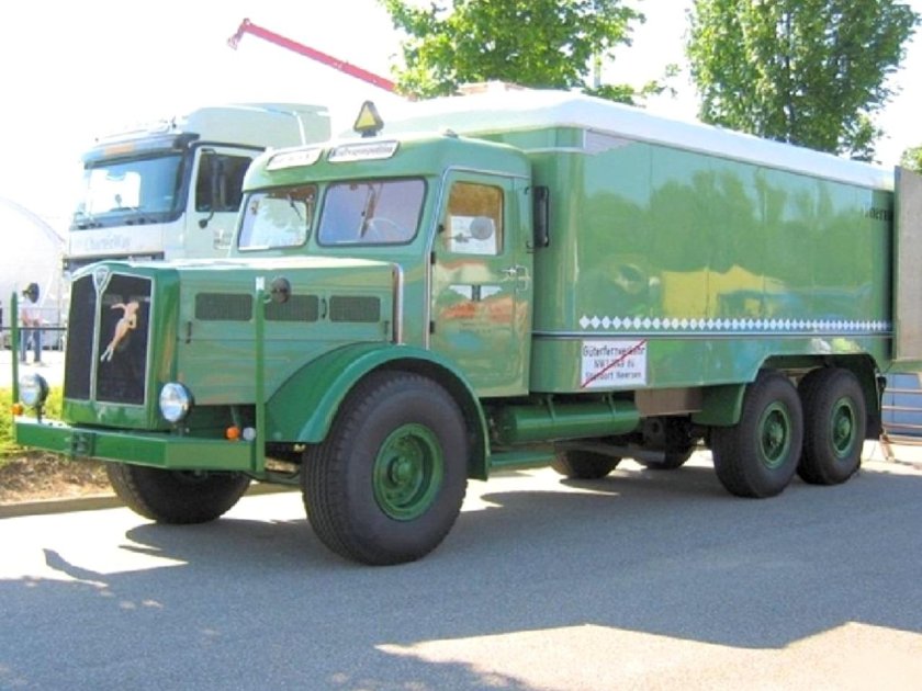Грузовой автомобиль Faun l900 d567.