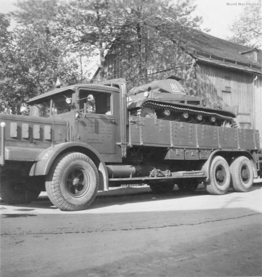 Грузовой автомобиль вермахта Faun l900