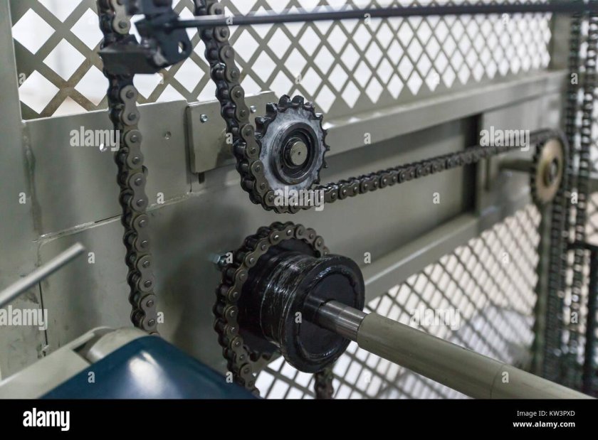 Цепная передача привода колес st6561