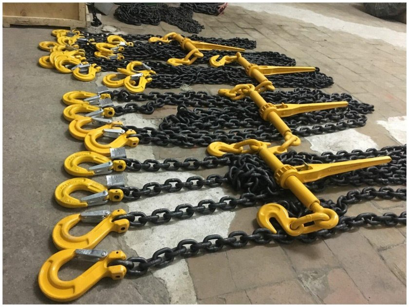 Цепная стяжка 6,2 т 5,0м (цепь 10-13)