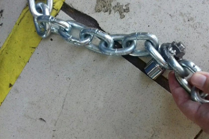 Соединение цепи