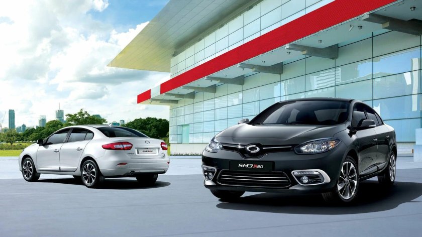 Renault Fluence Samsung sm3