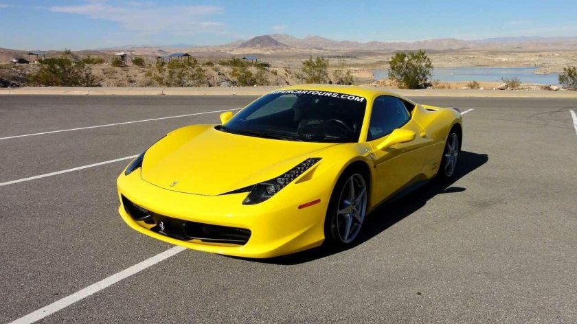 Ferrari 458 Yellow