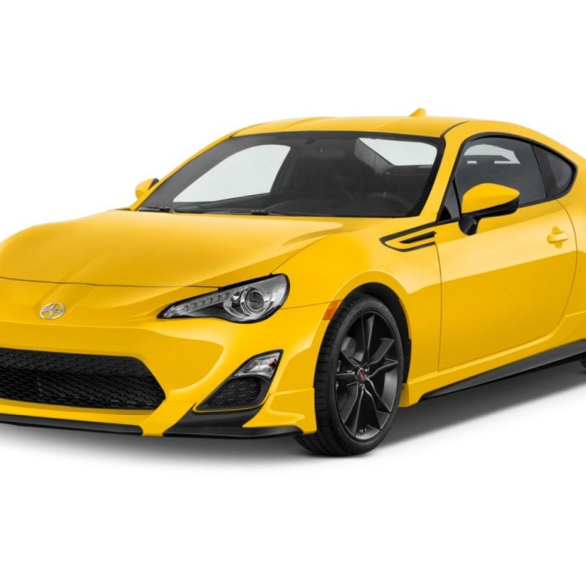 Subaru BRZ жёлтая