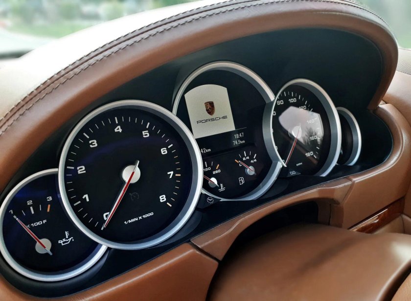 Панель приборов Порше 957