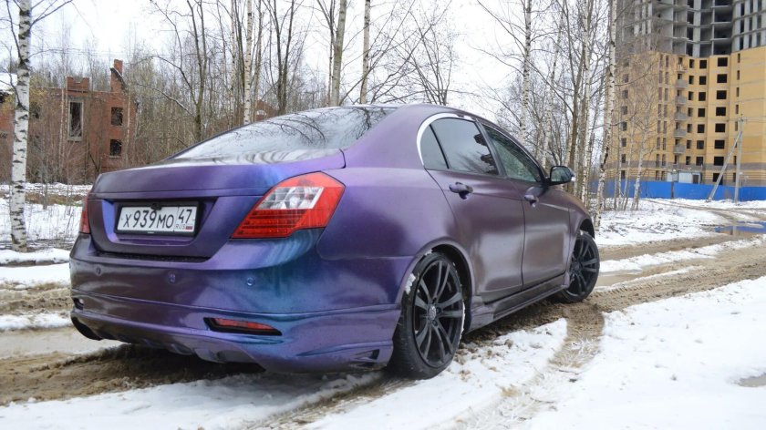 Geely Emgrand ec7 заниженная