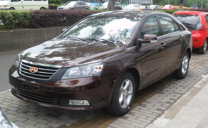Geely Emgrand ec7 2012