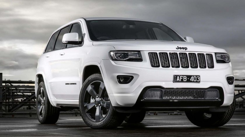 Jeep Grand Cherokee wk2 белый