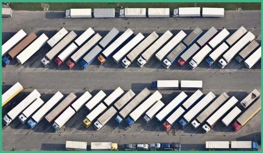 Парковка грузовик