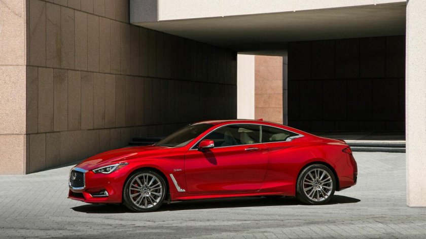 Infiniti q60 Red Sport