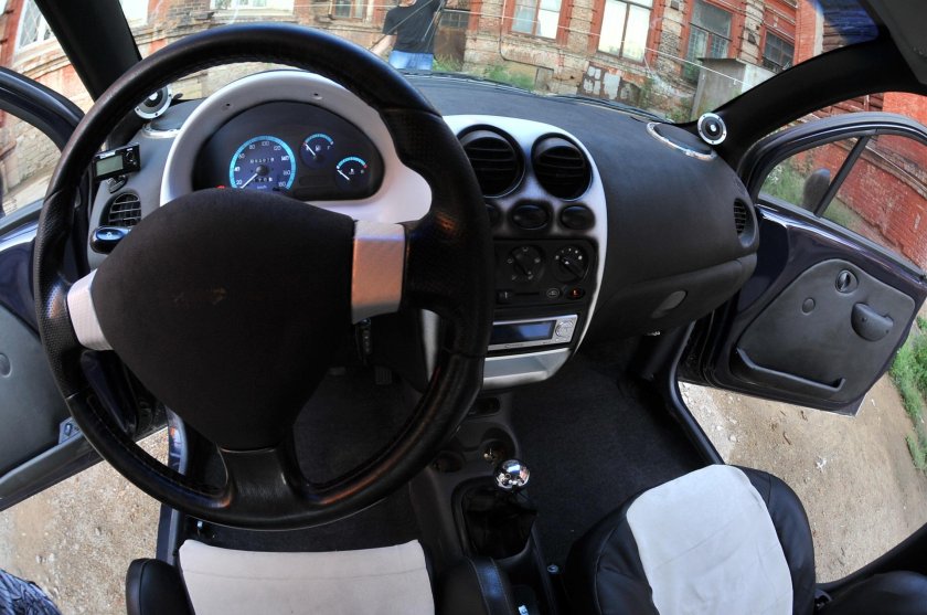 Тюнинг салона Дэу Матиз