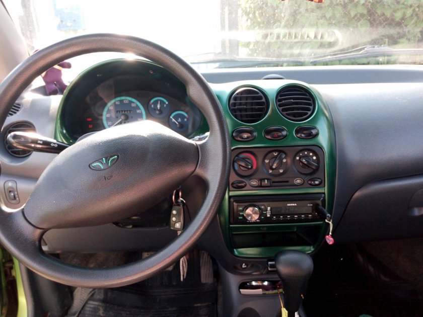 Daewoo Matiz 1997 салон