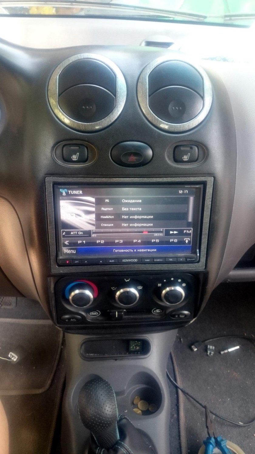 2din в Дэу Матиз