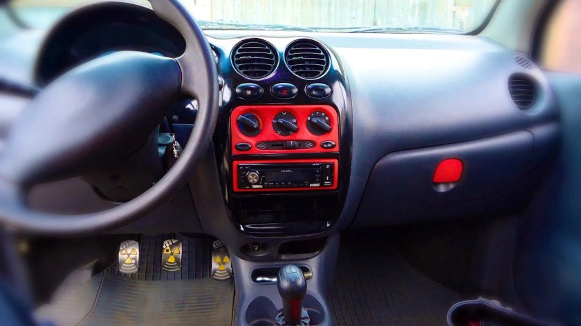 Дэу Матиз 2005 салон