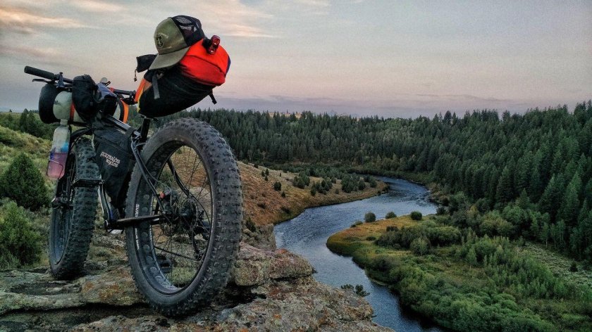 Фэтбайк байкпакинг