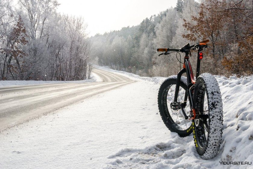 Фэтбайк зима