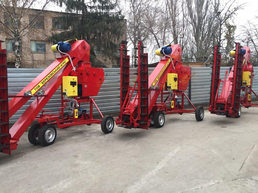Ковшовый шнековый погрузчик р6-КШП-6