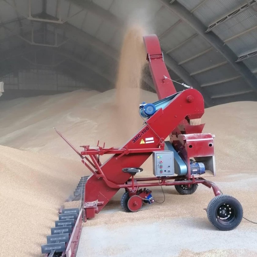 ЗМС-100 зернометатель самопередвижной