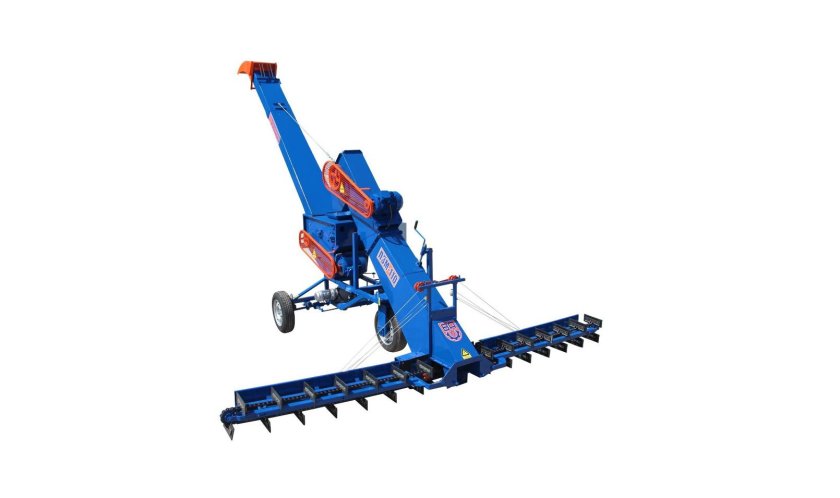 Погрузчик зерна метатель ПЗМ-110