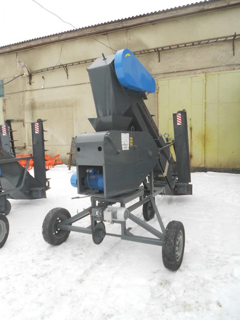 ЗМС-100 зернометатель самопередвижной