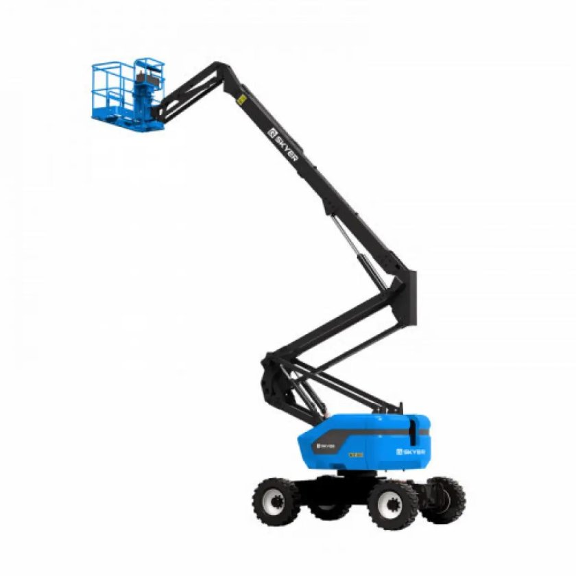 Подъемник самоходный дизельный коленчатый skyer