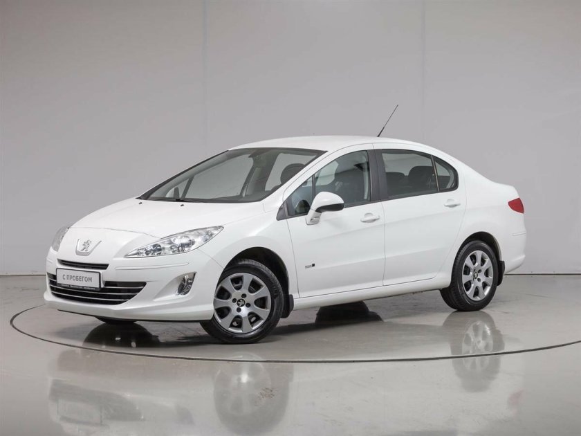 Пежо 408 белая 2012