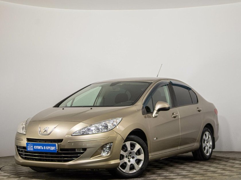 Пежо 408 седан бежевый