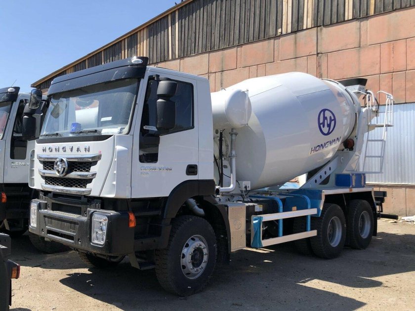 Автобетоносмеситель Iveco-Hongyan 6x4, 2023