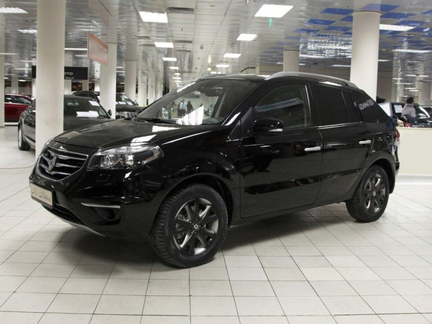 Рено Колеос 2014 черный