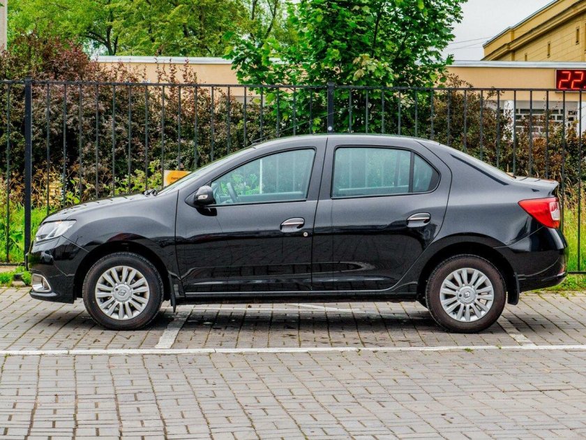 Логан 2 черный